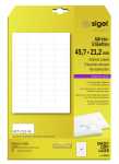 Adress-Etiketten - weiß - 45.7 x 21,2 mm - 70 g/m² - 1.200 Etiketten