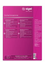 SIGEL LF420 Overhead-Folien für S/W-Laser/-Kopierer - beidseitig bedruckbar - A4 - 50 Stück - transparent