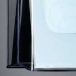 SIGEL Wand-Prospekthalter - A6 DIN lang 1 Fach glasklar Acryl (PMMA)