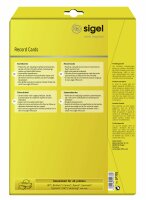 SIGEL LP701 PC-Karteikarten - A4 - weiß - Spezialkarton - 185 g/m² - 160 Stück