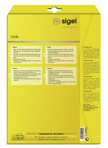 Sigel Postkarte 185g 80St LP711