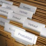 PC-Einsteckschilder - A4 - weiß - Spezialkarton -...