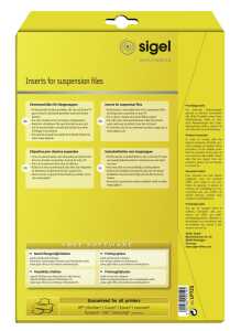 Sigel Einsteckschild 58x18mm 180g 180St LP725