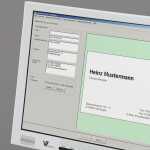 Sigel Visitenkarte 3C 85x55mm (A4) 250g LP801