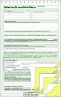 SIGEL MV461 Mietvertrag - A4 - 2x 0 Blatt - selbstdurchschreibend - für gewerbliche Räume - 1 Satz