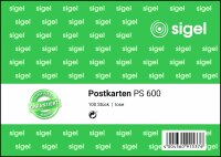 SIGEL PS600 Postkarten - A6 quer - 1x 100 Blatt - 100 Karten