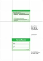 SIGEL PV450 Patientenverfügung - A4 - 1x 0 Blatt - für persönliche Vorsorgeentscheidungen - 1 Set