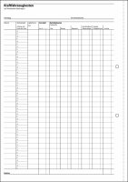 SIGEL RA415 Reisekostenabrechnungen - A4 - 1x 50 Blatt - mit Blaupapier - 50 Blatt