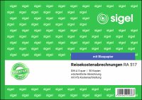 SIGEL RA517 Reisekostenabrechnungen - A5 quer - 1x 50...