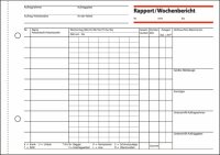 SIGEL RP517 Rapporte/Wochenberichte - A5 quer - 1x 100...