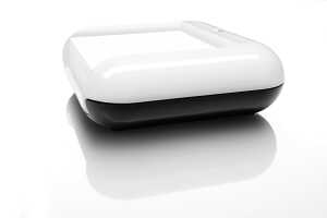 Haftnotizbox Eyestyle - weiß - 11 x 4 x 11 cm