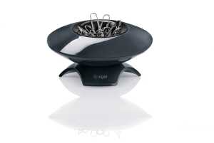 Klammernspender Eyestyle - grau - 9,50 x 5,50 x 9,50 cm