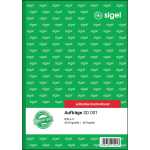 SIGEL Aufträge - A5 - 2x 40 Blatt - selbstdurchschreibend - 40 Sätze