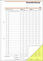 SIGEL SD006 Kassenabrechnungen - A4 - 2x 40 Blatt -...