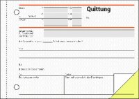 SIGEL SD021 Quittungen - A6 quer - 2x 40 Blatt -...