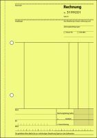 SIGEL SD131 Rechnungen - fortlaufend nummeriert - A5 - 2x 50 Blatt - selbstdurchschreibend - 50 Sätze