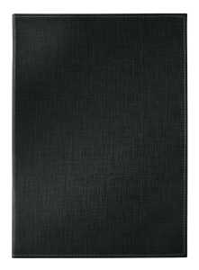 SIGEL SM130 Speisekarten-Mappe Buchschrauben-Bindung - A4 - schwarz