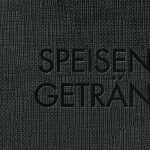 SIGEL SM131 Speisekarten-Mappe Buchschrauben-Bindung - A4 - schwarz