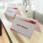 Sigel Tischaufsteller 95x42,5 glasklar TA138