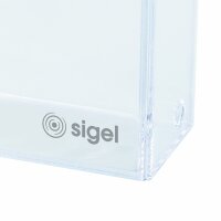 SIGEL VA110 Visitenkarten-Box - für bis zu 100...