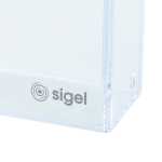 Visitenkarten-Box - für bis zu 100 Visitenkarten glasklar Hartplastik