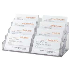 Sigel Visitenkartenaufsteller 8 Fächer VA138