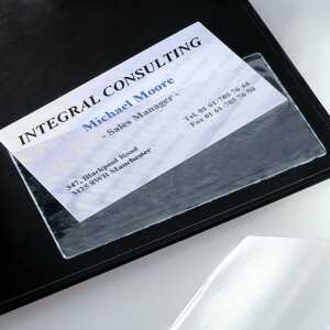 Sigel Visitenkartentaschen 100St sk VZ115