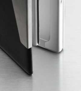 Sigel Visitenkartenetui Alu/Lederoptik VZ131