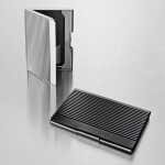 Sigel Visitenkarten-Etui matt black VZ134