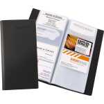 SIGEL Visitenkartenmappe 12,2 x 24,8 cm (B x H) schwarz...