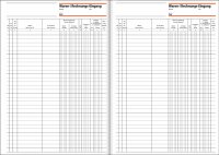 SIGEL WG415 Waren-/Rechnungs-Eingangsbuch - A4 - 1x 50 Blatt -