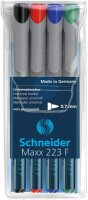 Schneider Universalmarker Maxx 223 F non-per. Etui 4...