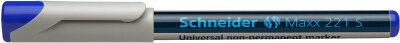 Schneider Universalmarker Maxx 221 S non-per. blau