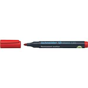 Schneider Permanent-Marker Maxx 130 rot, Rundspitze 1-3mm