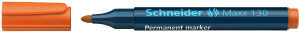 Schneider Permanent-Marker Maxx 130 orange, Rundspitze 1-3mm
