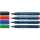 Schneider Permanent-Marker Maxx 133 4er Etui, farbig sortiert