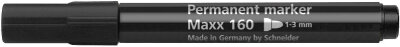 Schneider Permanent-Marker Maxx 160 schwarz