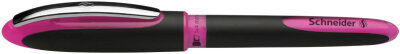 Schneider Textmarker One Highlighter pink, Keilspitze 1+4mm