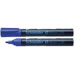 Schneider Permanent-Marker Maxx 230 blau, Rundspitze 1-3mm
