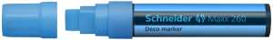 Schneider Kreidemarker Maxx 260 hellblau, Blockspitze 5+15mm