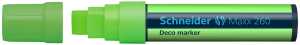 Schneider Kreidemarker Maxx 260 hellgrün, Blockspitze 5+15mm