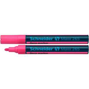Schneider Kreidemarker Maxx 265 pink, Rundspitze 2-3mm