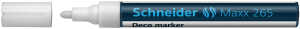 Schneider Deko Marker Flüssigkreide Rundsp. 2-3 mm weiß