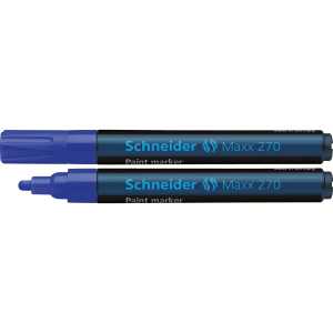 Schneider Lackmarker Maxx 270 blau, Rundspitze 1-3mm