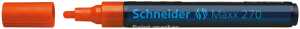 Schneider Lackmarker Maxx 270 orange, Rundspitze 1-3mm