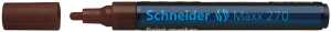 Schneider Lackmarker Maxx 270 braun, Rundspitze 1-3mm