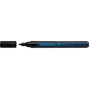 Schneider Lackmarker Maxx 271 schwarz, Rundspitze 1-2mm