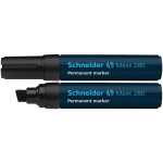 Schneider Permanent-Marker Maxx 280 schwarz, Keilspitze...