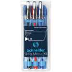 Schneider Kugelschreiber Slider Memo XB 3er Etui, farbig...