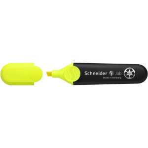 Schneider Textmarker Job gelb, Keilspitze 1+5mm
